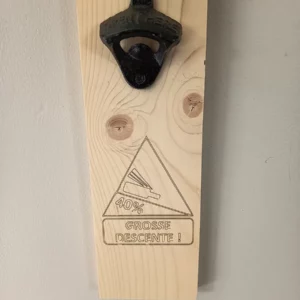 Décapsuleur mural - 40% grosse descente !