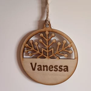 Boule de Noël (personnalisable "Vanessa")