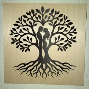 Déco mural, Arbre de vie amoureux