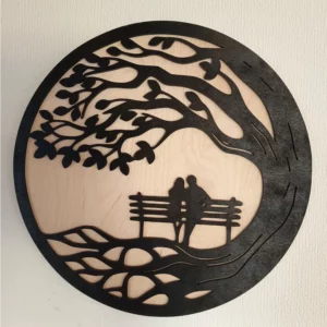 Déco mural, Arbre de vie couple