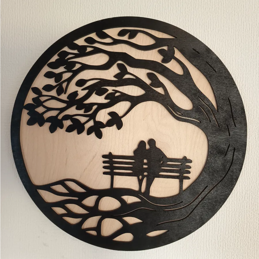 Déco mural, Arbre de vie couple