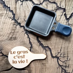 Repose poëlon spécial Raclette (Le gras c'est la vie !)